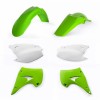 KIT PLÁSTICOS STANDART ACERBIS KAWASAKI KX 125 2003-2008 COR ORIGINAL